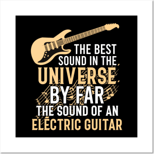 Electric Guitar Playing Posters and Art